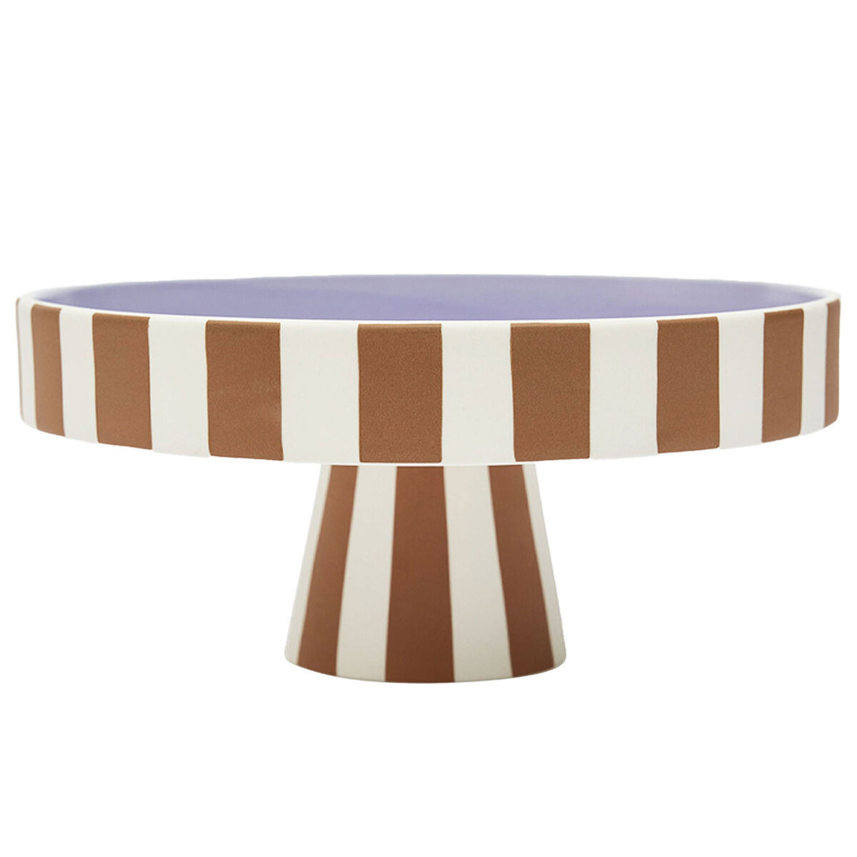 OYOY Toppu serveringsfat 27 cm, caramel/lavender