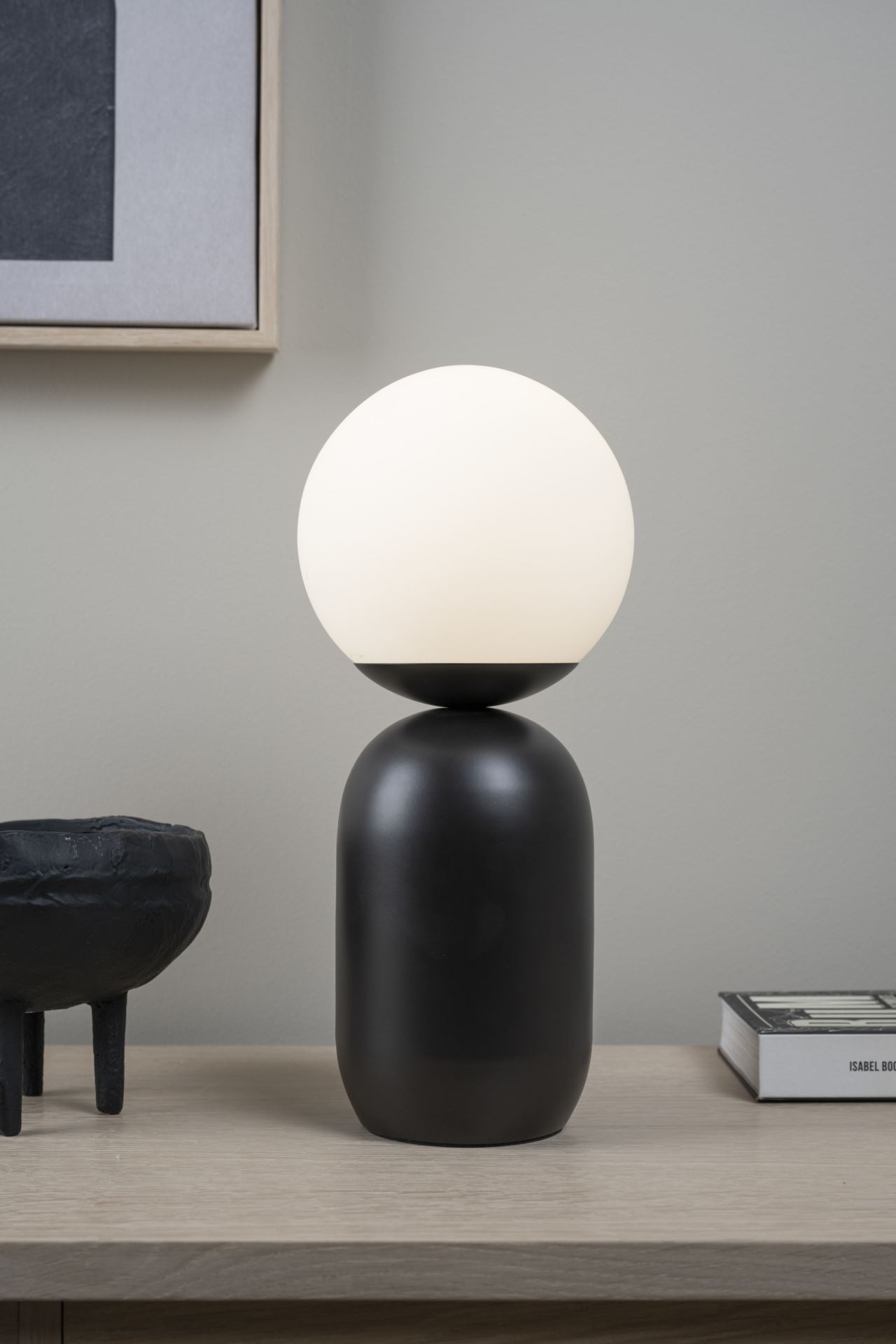 Bordlampe muldvarp - 15x15x34,5 cm