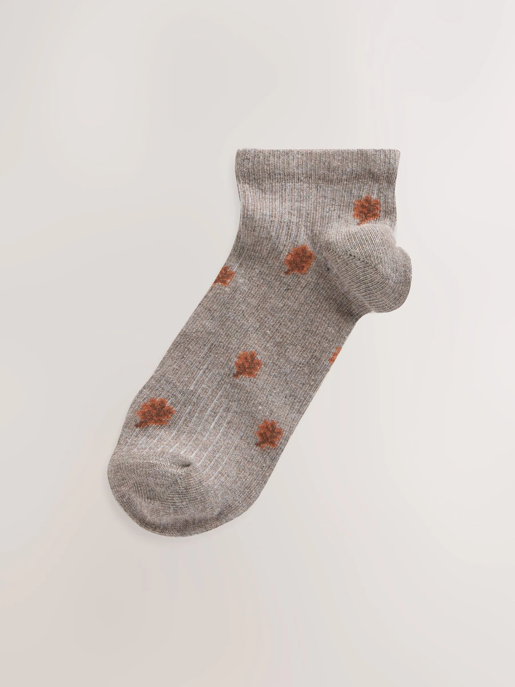 Herfstdieren Ditsy - 4 Paar sneakersokken