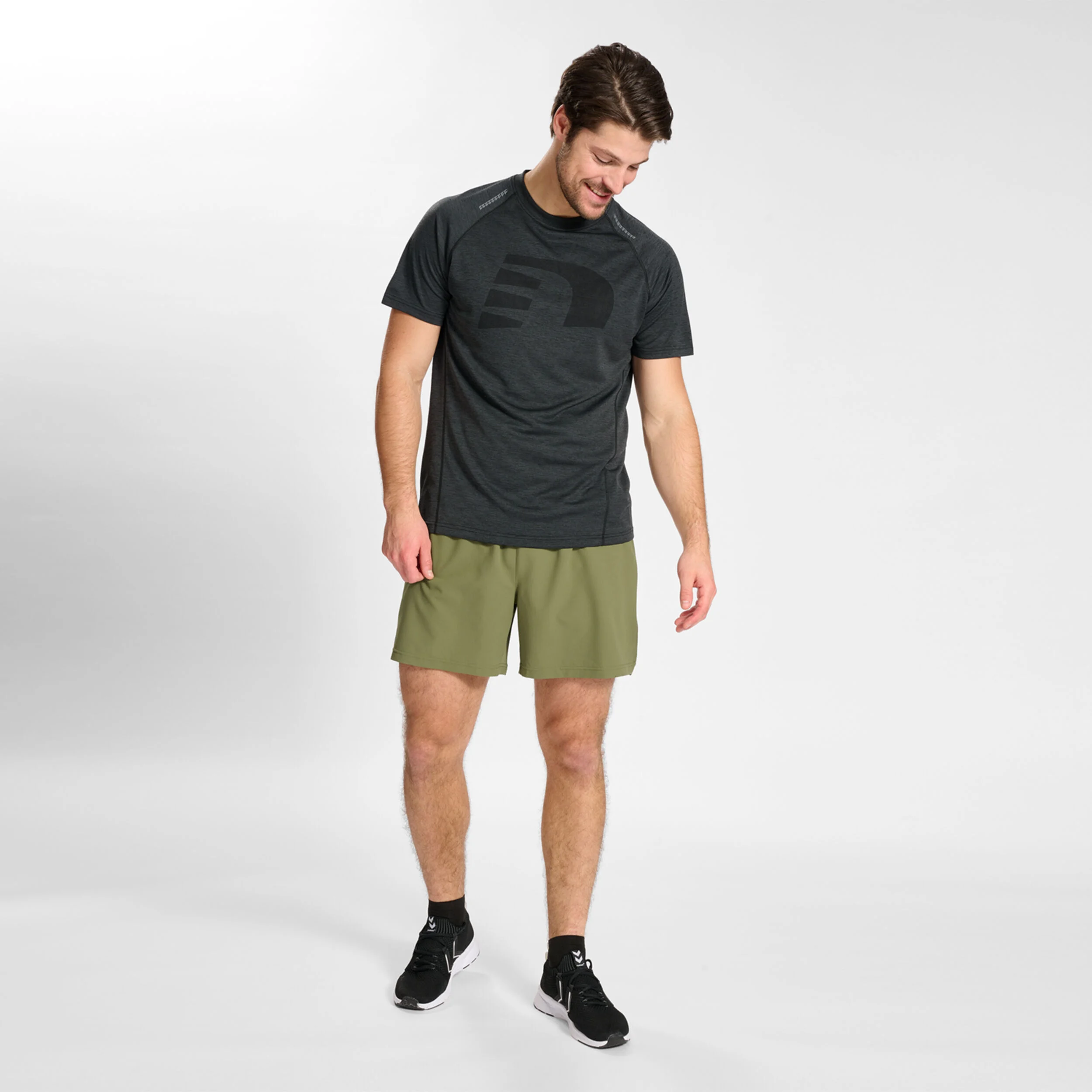 Newline Orlando T-Shirt Maillot De Course Hommes - Noir
