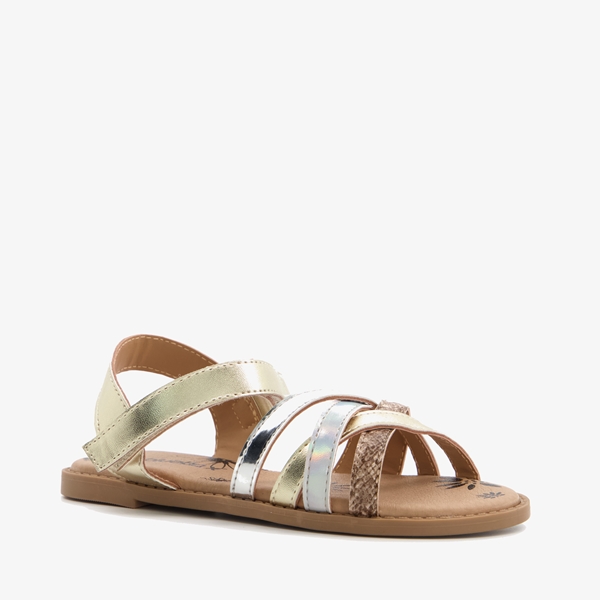 Blue Box meisjes sandalen goud/zilver