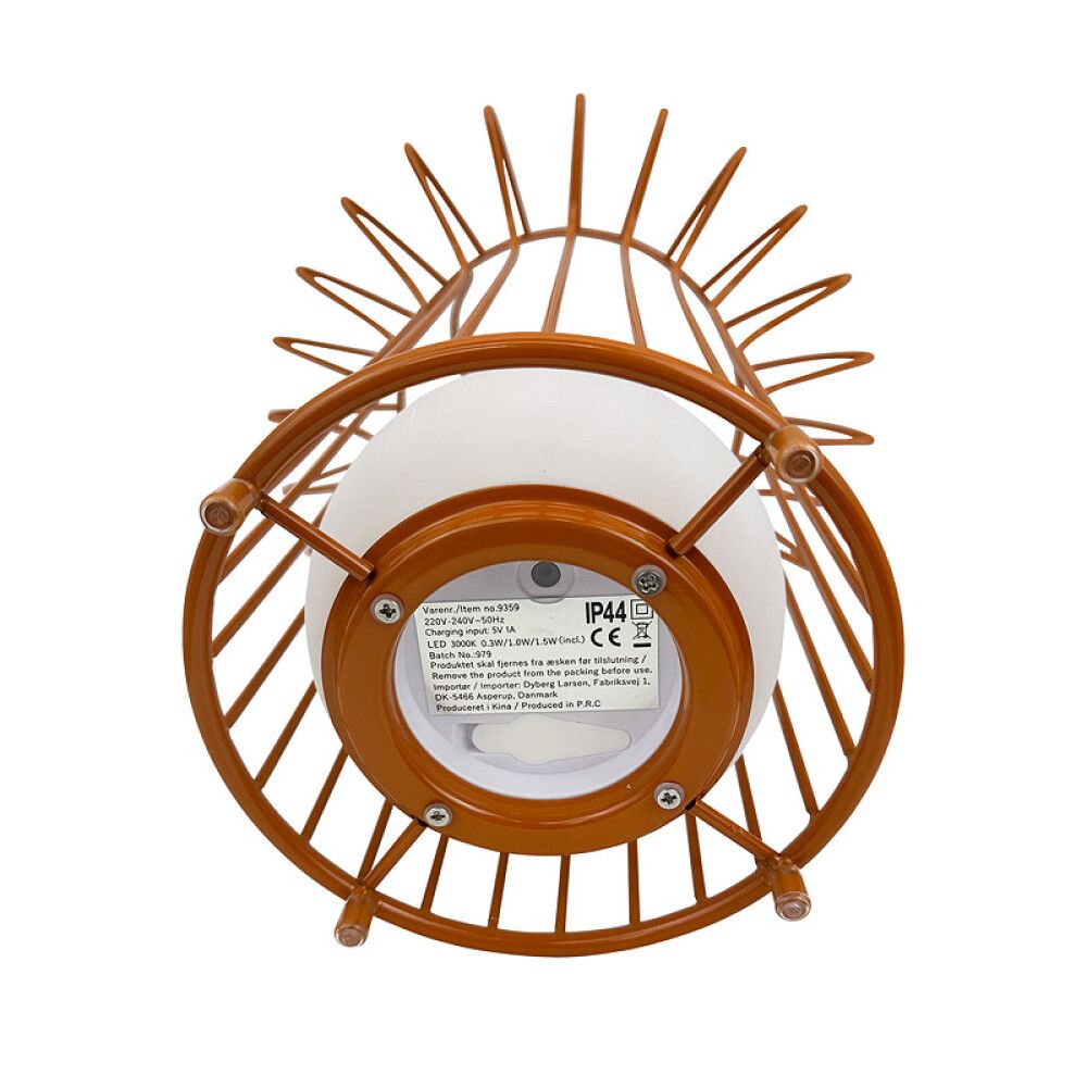 SOLCELLELAMPE DYBERG LARSEN BASKET TERRACOTTA