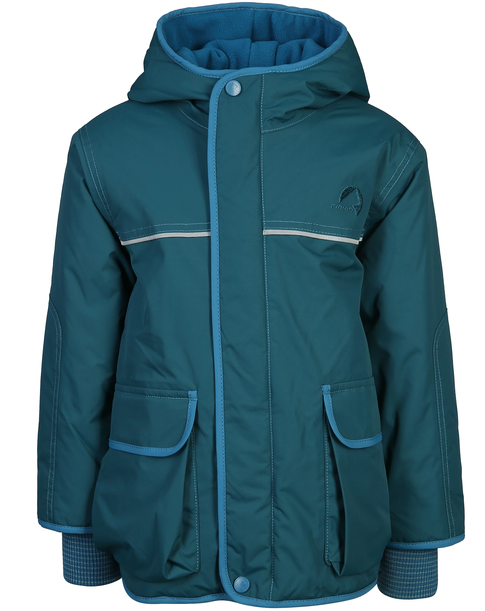 Winterparka TALVI EKO in deep teal/seaport