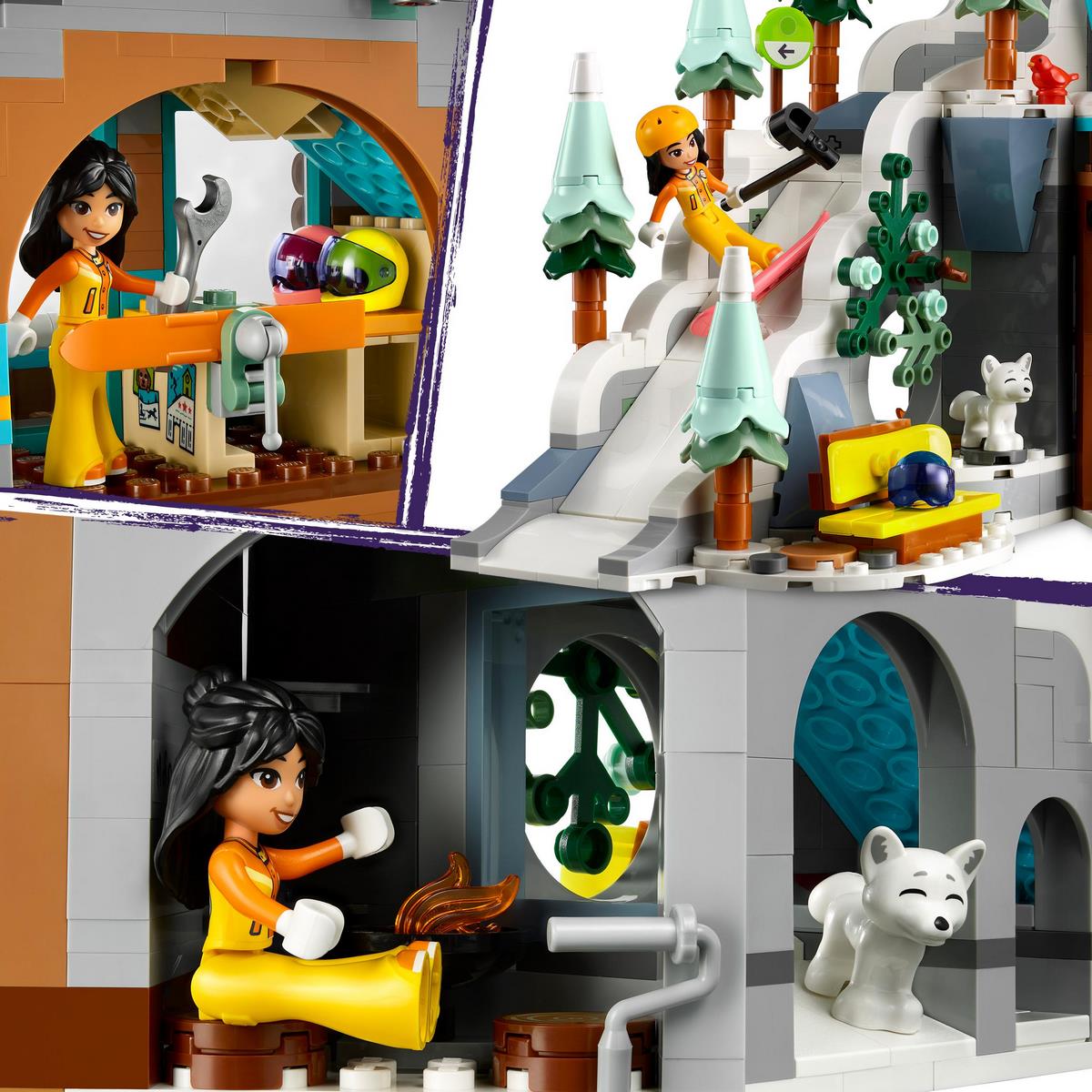 Les vacances au ski Lego Friends 41756