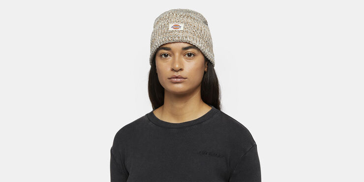 Dickies LEWISTOWN BEANIE WHITECAP GRAY Whitecap gray