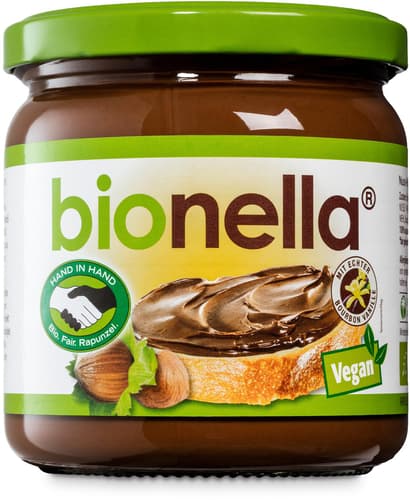 Rapunzel BIO bionella Nuss-Nougat-Creme vegan