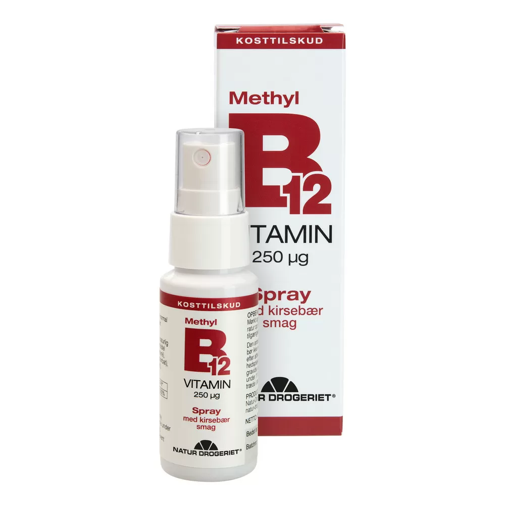 Natur-Drogeriet B12-vitamin Spray 250 µg - 25 ml.