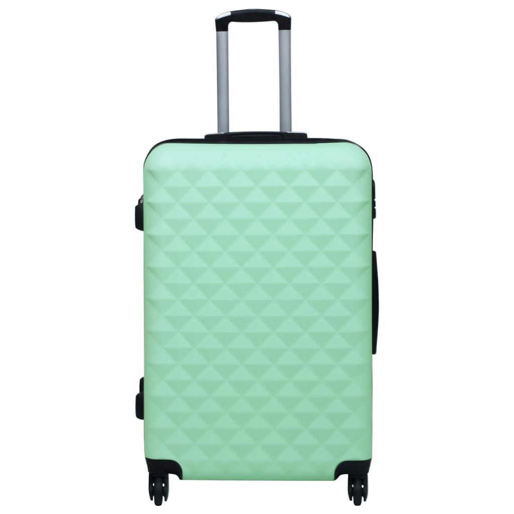 vidaXL Harde koffer met wielen, mintgroen, ABS