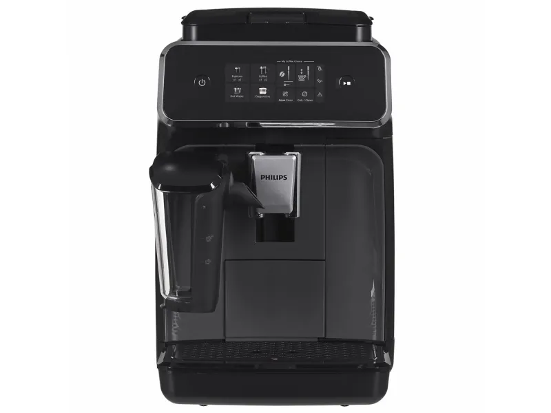 Philips Series 2300 EP2334 - Automatisk kaffemaskine med mælkeskummer - 15 bar - sort/skinnende kashmirgrå
