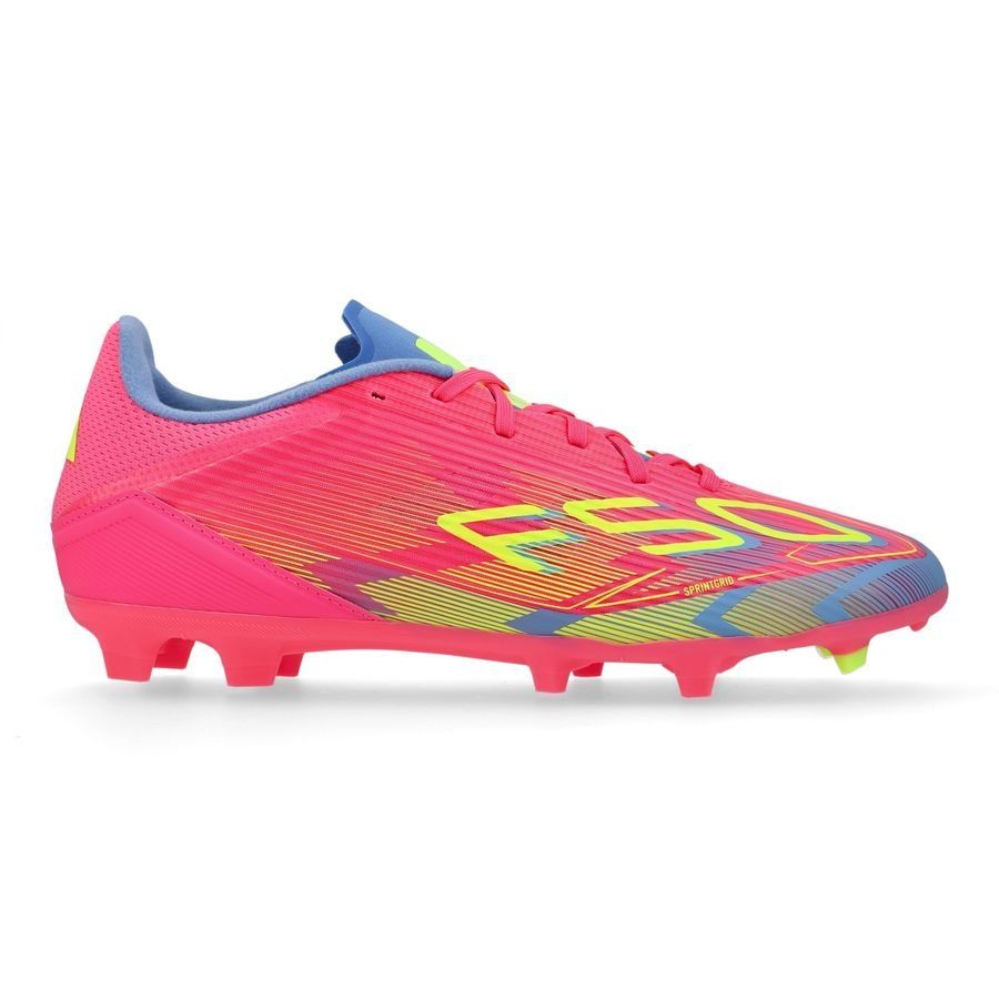 adidas F50 League FG/AG Mystic Victory - Lucid Pink/Lucid Lemon/Blue Fusion