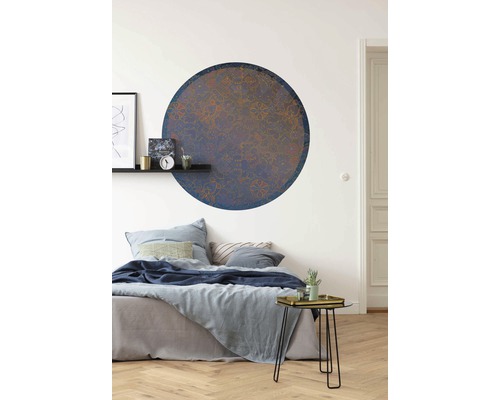 Zelfklevend fotobehang D1-045 Dot Ornament Ø 125 cm