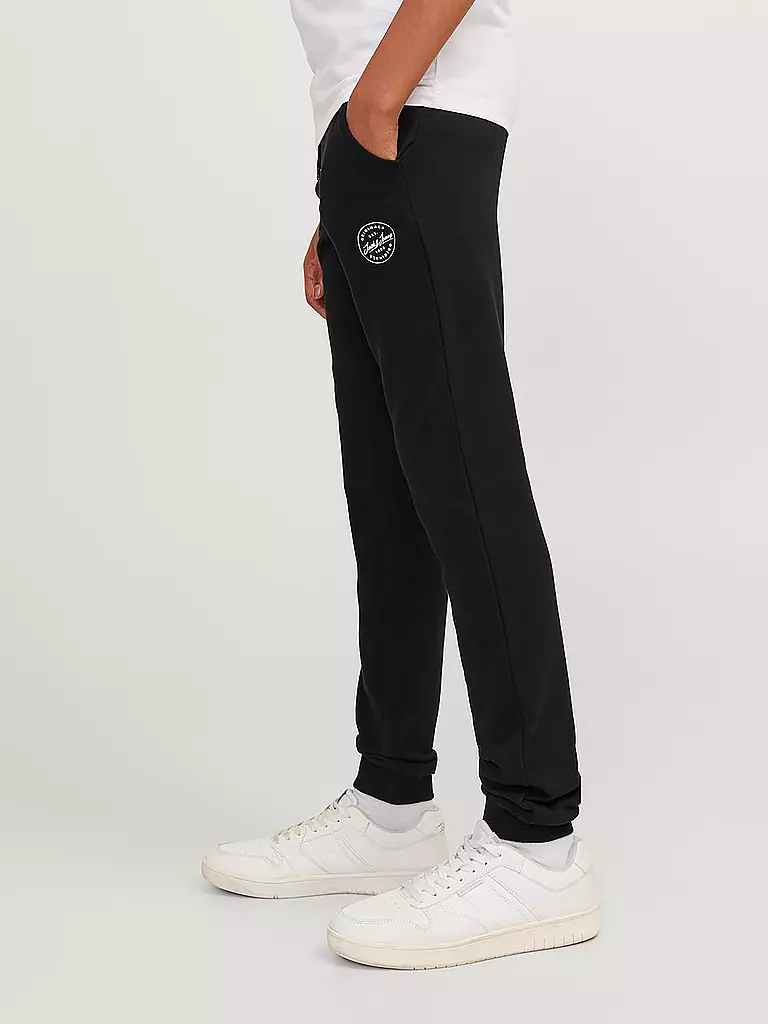 JACK & JONES Jungen Jogginghose JJIGORDON schwarz