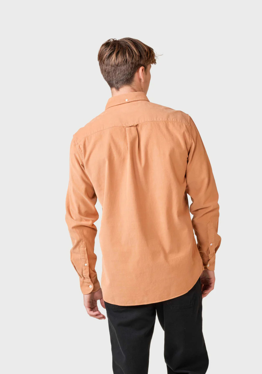 Klitmøller Collective Cord-Hemd Benjamin Corduroy Camel