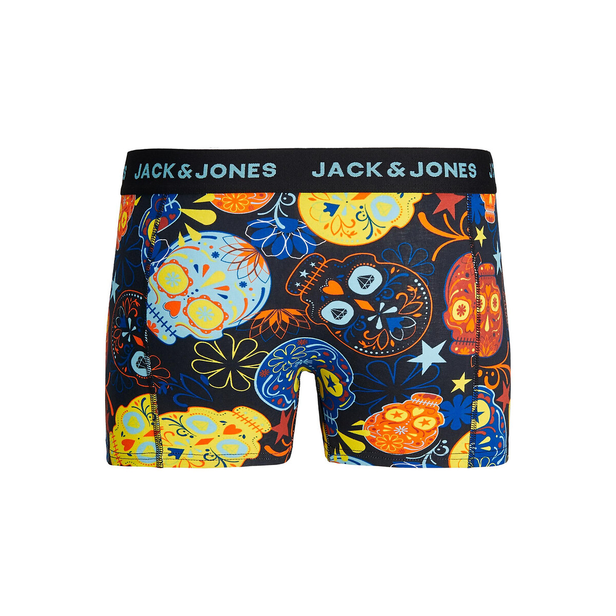 JACK & JONES<br>Conjunto de 3 cuecas boxer com estampa floral