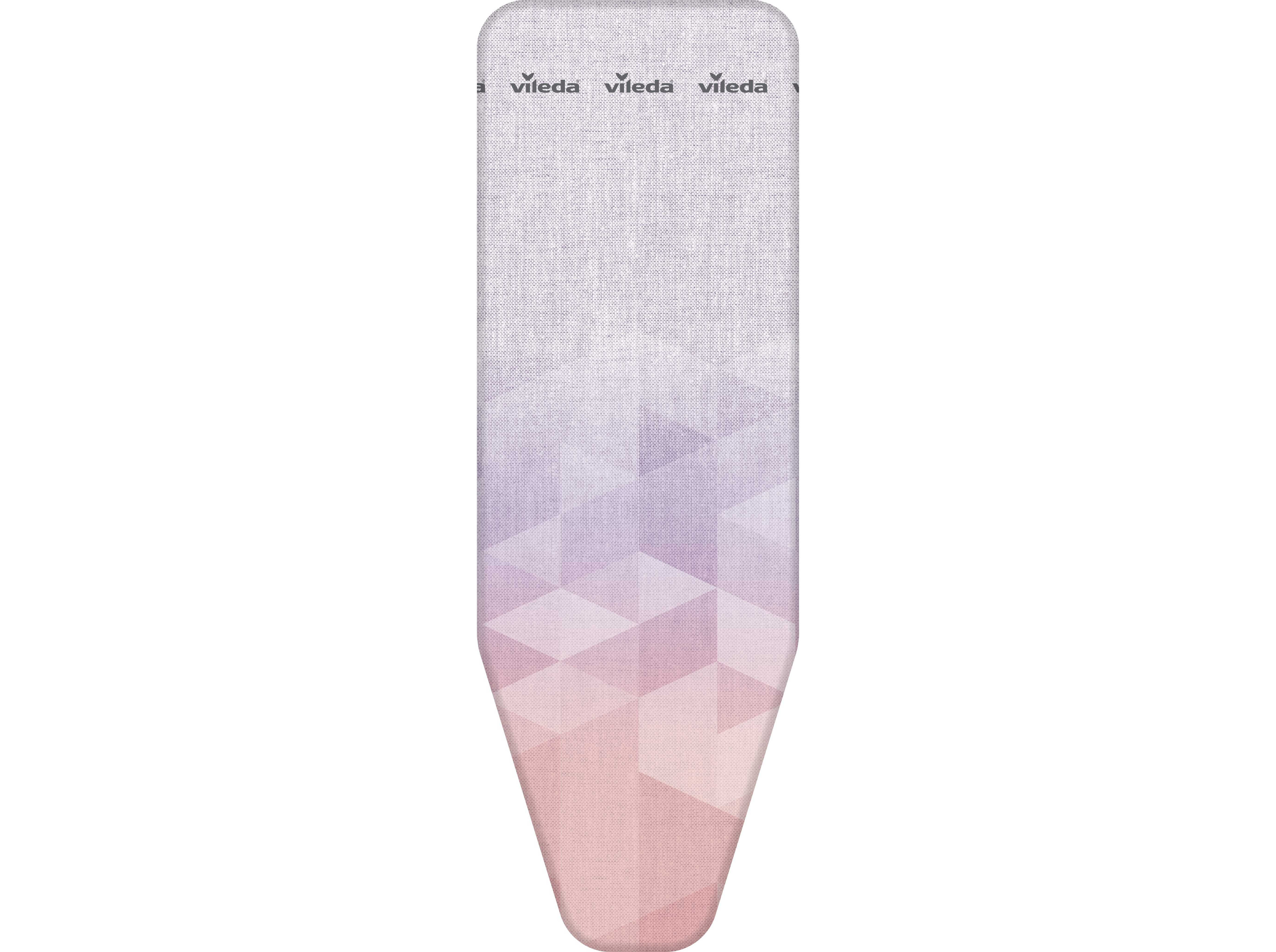 COBERTURA TABUA ENGOMAR VILEDA CINZENTO E ROSA 5.5X22.5X36CM