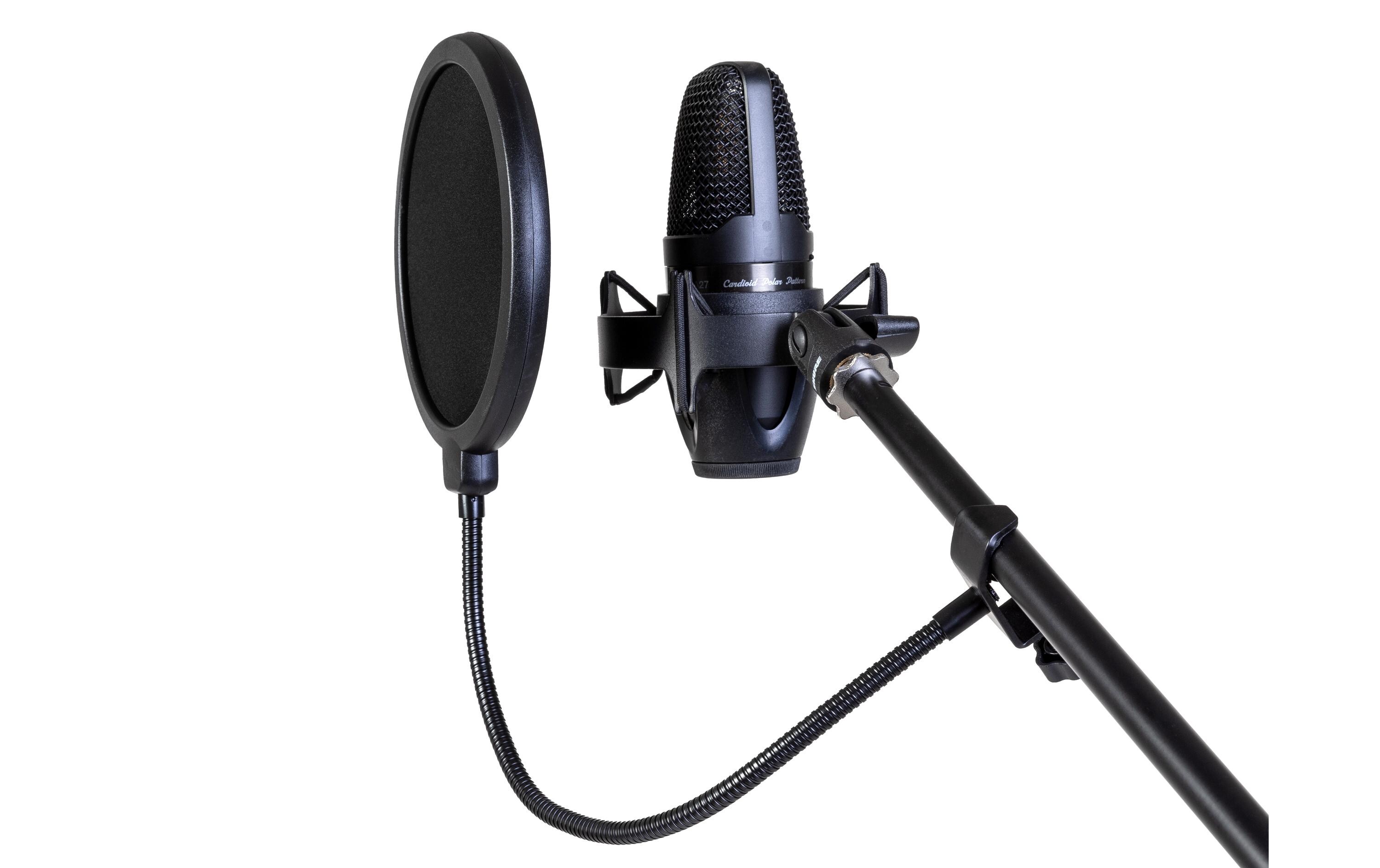Popschutz MPF-4450BKMikrofon Pop Filter