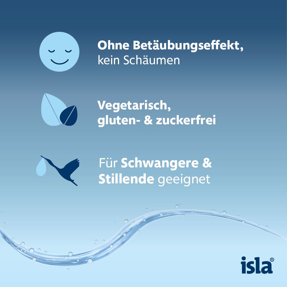 isla med akut Halspastillen bei Halsschmerzen und Erkältung