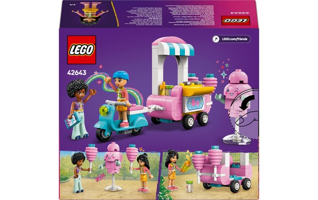 LEGO® Spielbausteine »Friends Zuckerwattestand 42643«