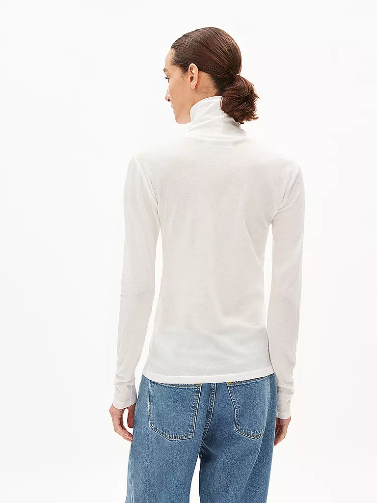 ARMEDANGELS Rollkragenshirt GRAZILIAA creme