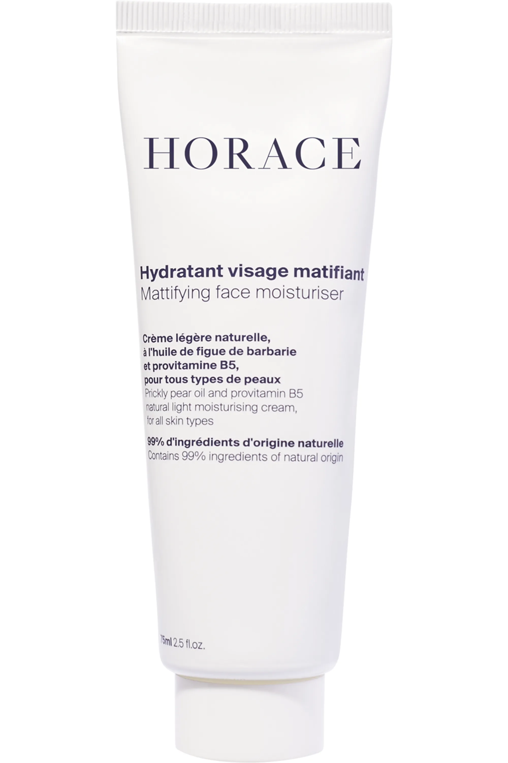 Horace Crème visage hydratante & matifiante-75 ml