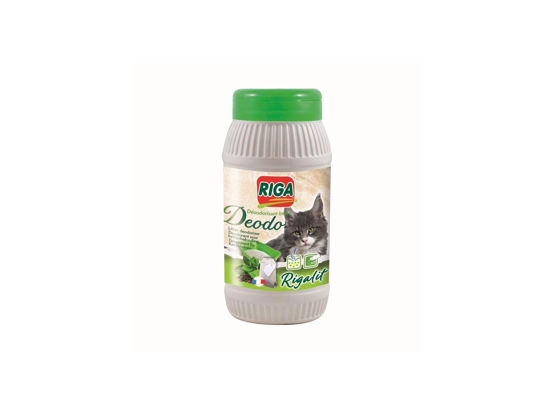 DESODORIZANTE PARA LITTER RIGA CHÁ VERDE 300G