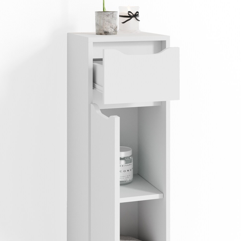 Vicco Badschrank Badezimmerschrank Midischrank Ruben Badregal Badmöbel Schublade