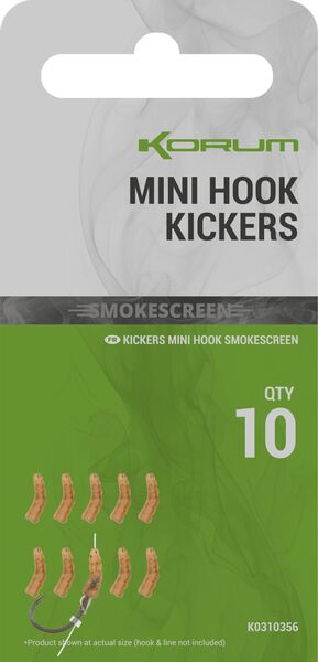Korum Smokescreen Mini Hook Kickers (10 Pièces)