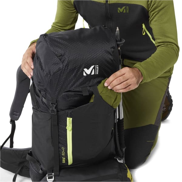 Sac à dos randonnée MILLET UBIC 60+10 BLACK