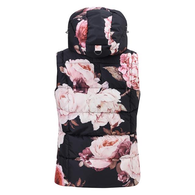 Bodywarmer Imperial Riding IRHFlora Zwart-mix