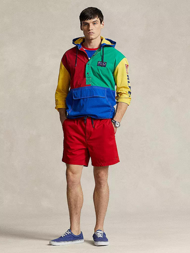 POLO RALPH LAUREN Shorts Classic Fit PREPSTER rot