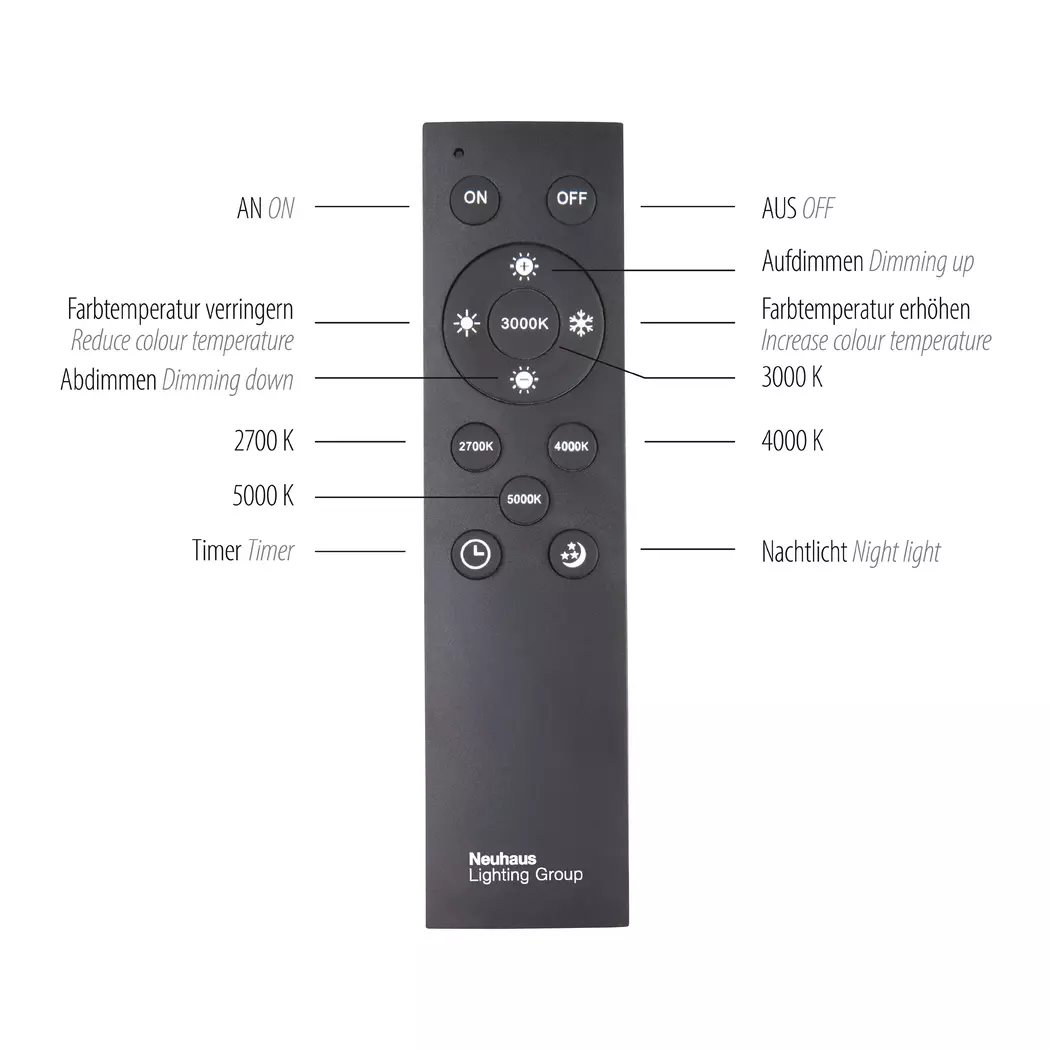 LED-Deckenleuchte PURE-LINES