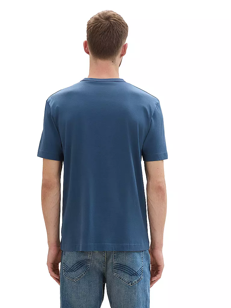 TOM TAILOR T-Shirt dunkelblau