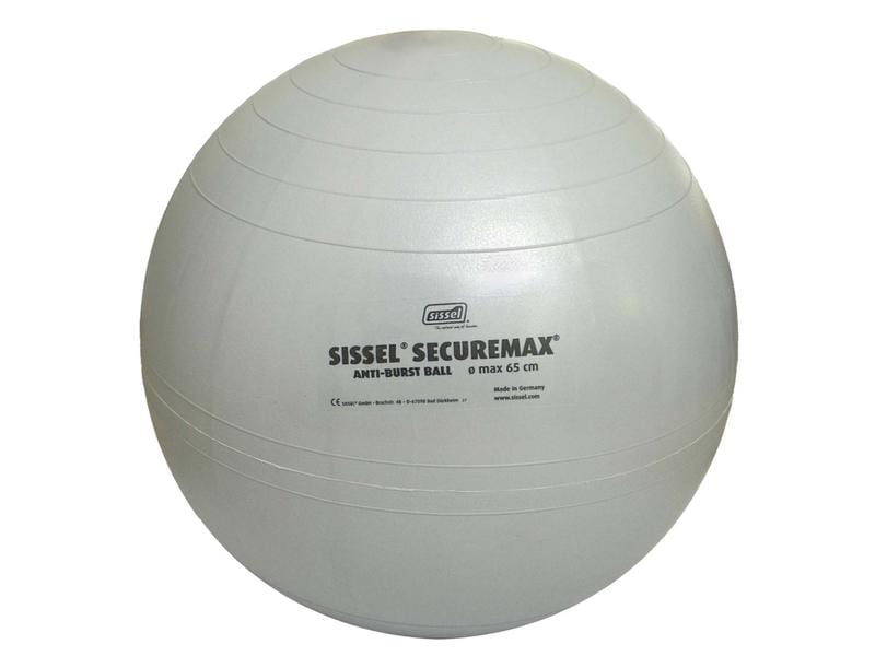 SISSEL Securemax Ball Ø 65 cm silber Gymnastik- und Sitzball
