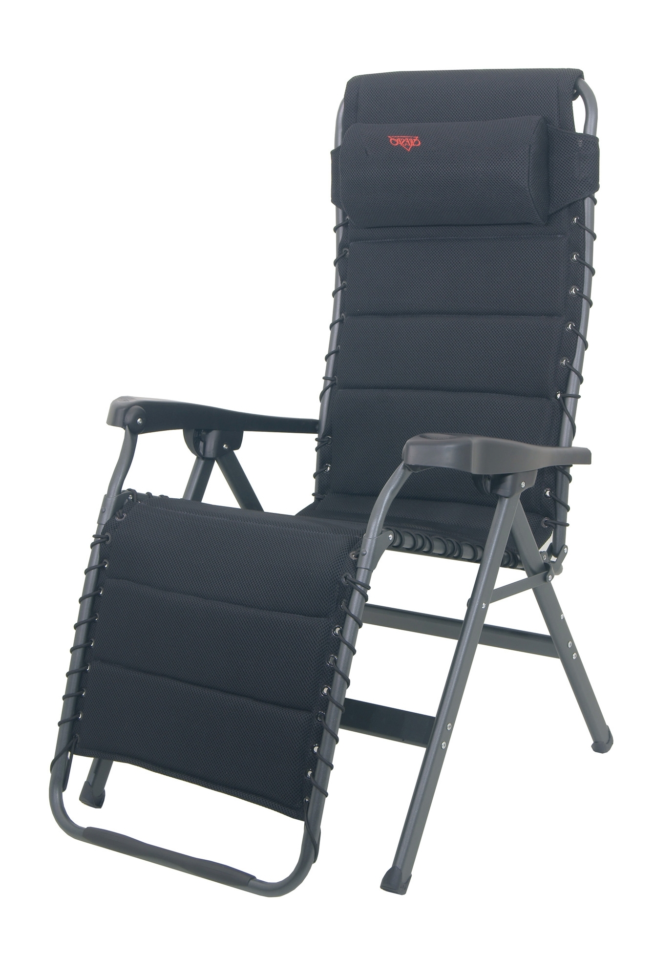Crespo AP-232 Liegestuhl Air Deluxe schwarz