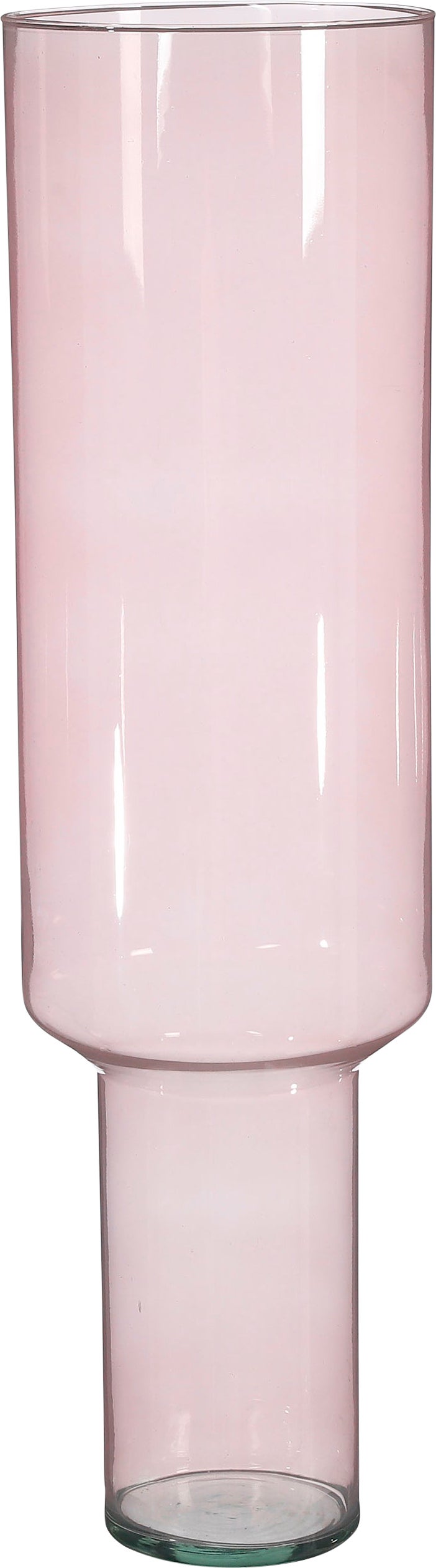 Mica Decorations vaas Fallon roze D 19 H 70 cm