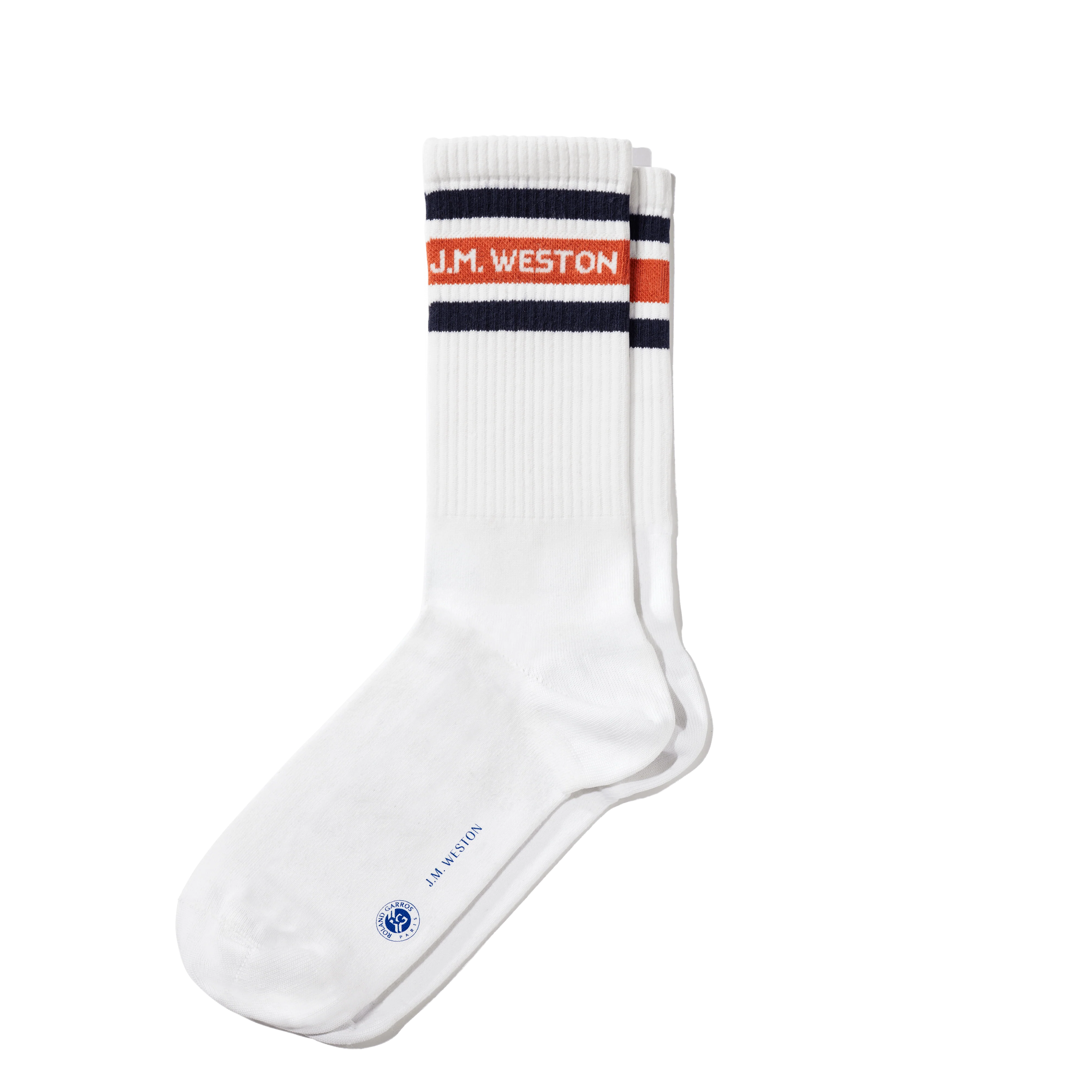 Chaussettes courtes à bandes Roland-Garros