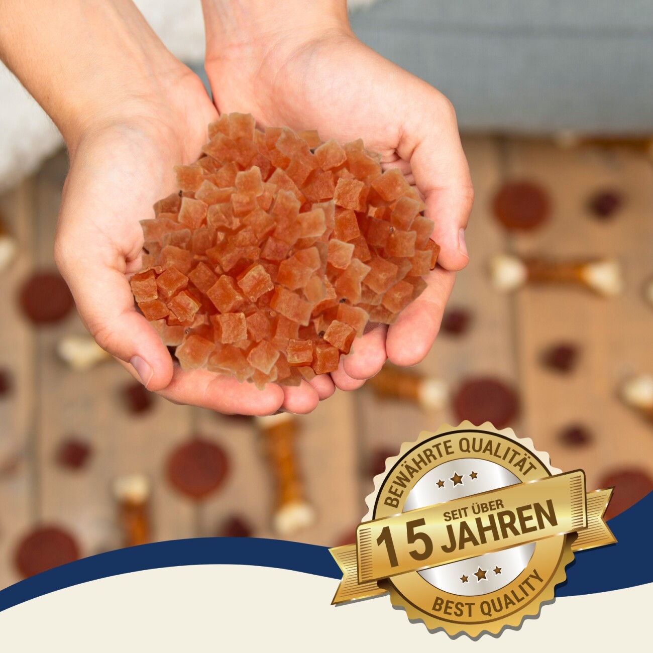 Lyra Pet Hühnerbrustwürfel 1 kg