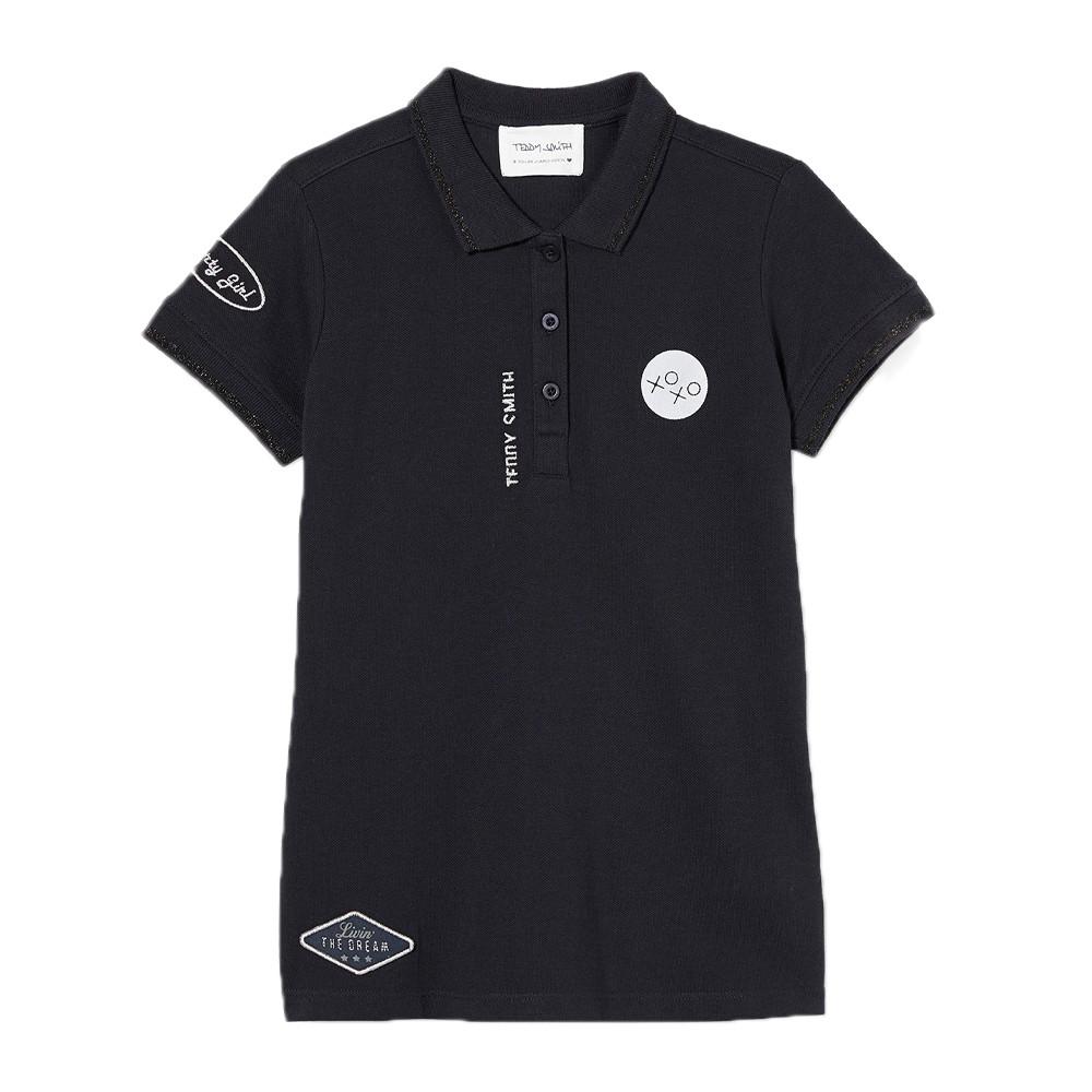 Teddy Smith Polo Marine Fille Teddy Smith Picolo Night
