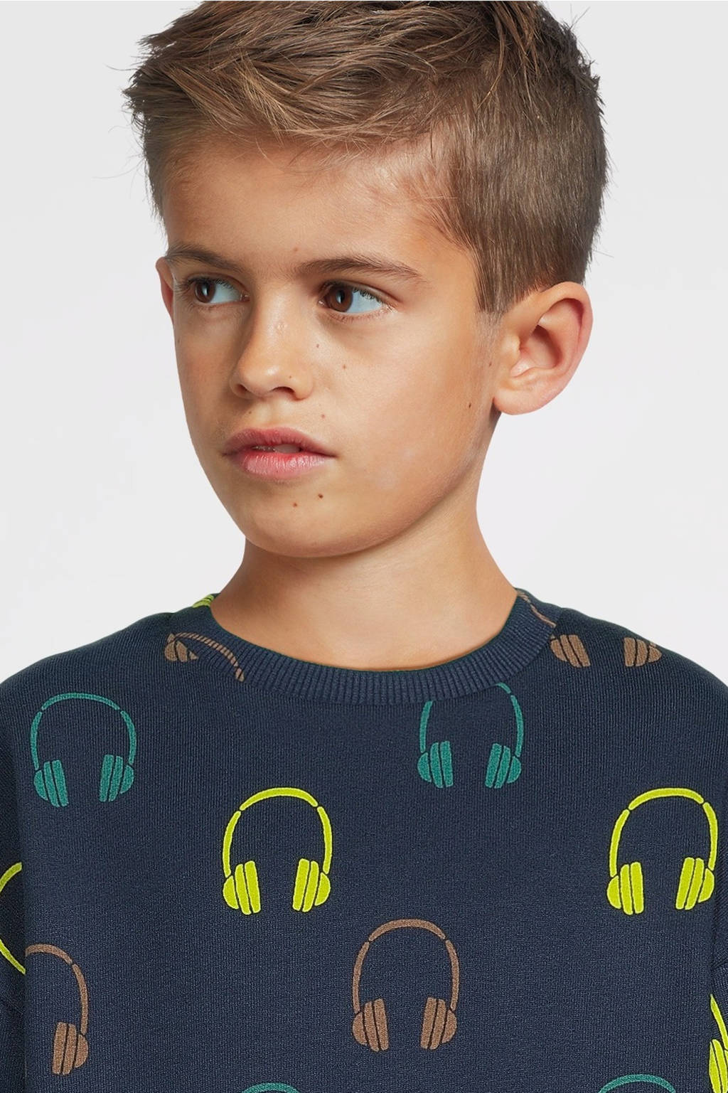 Stains&Stories sweater blauw