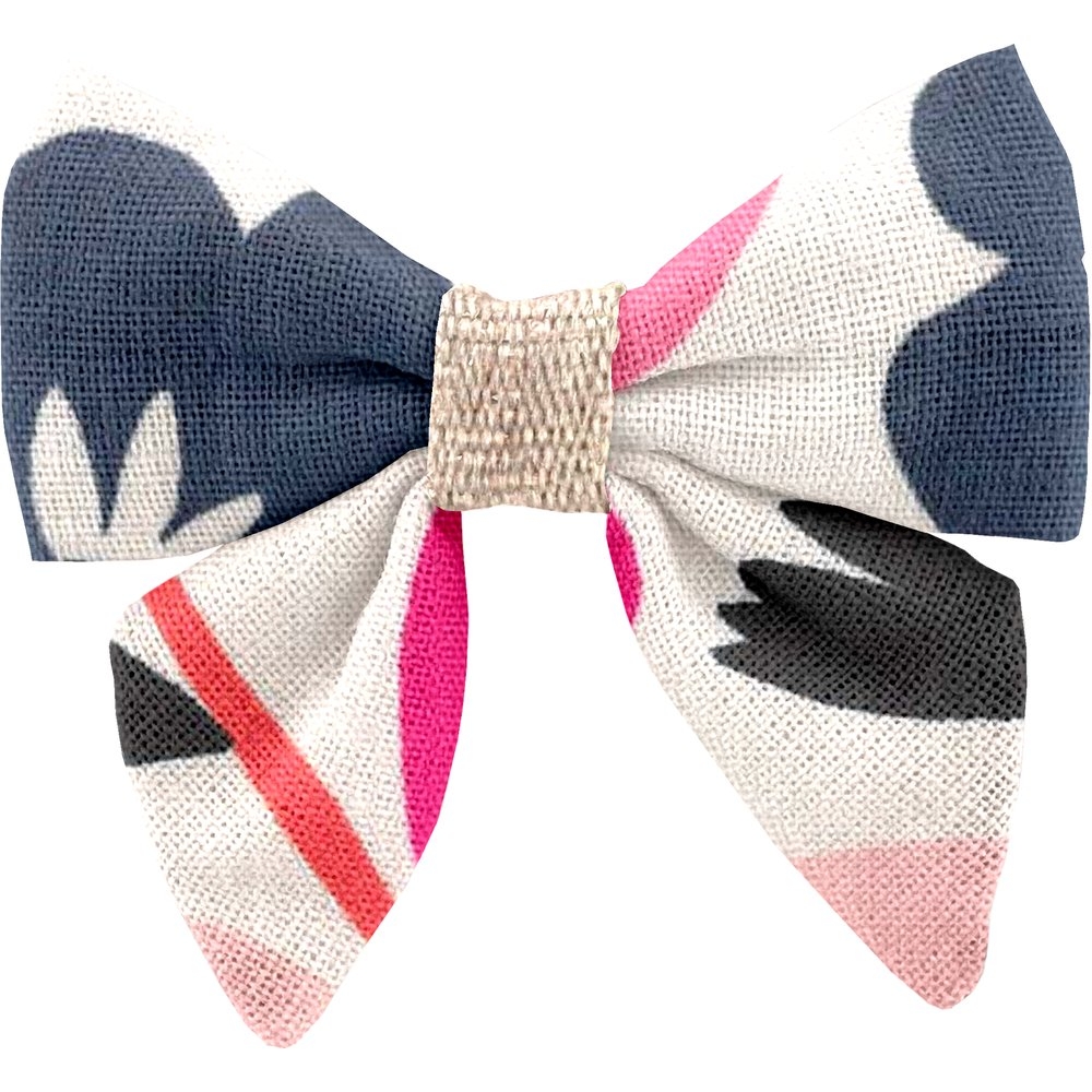 Barrette Mini Noeud Papillon Champ Floral