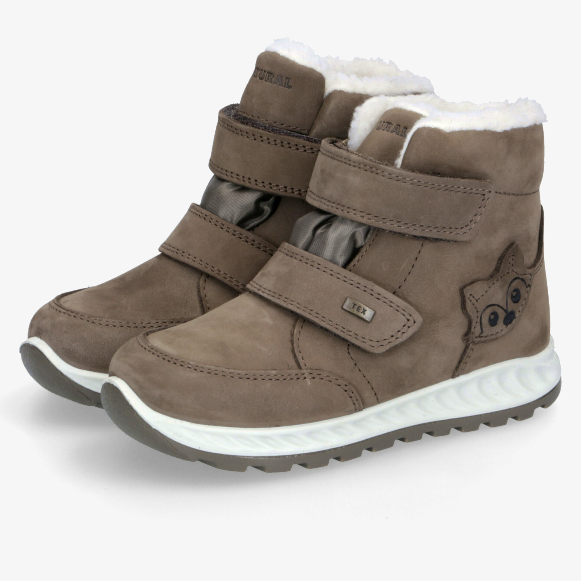 IMAC Kinder Klettstiefel braun
