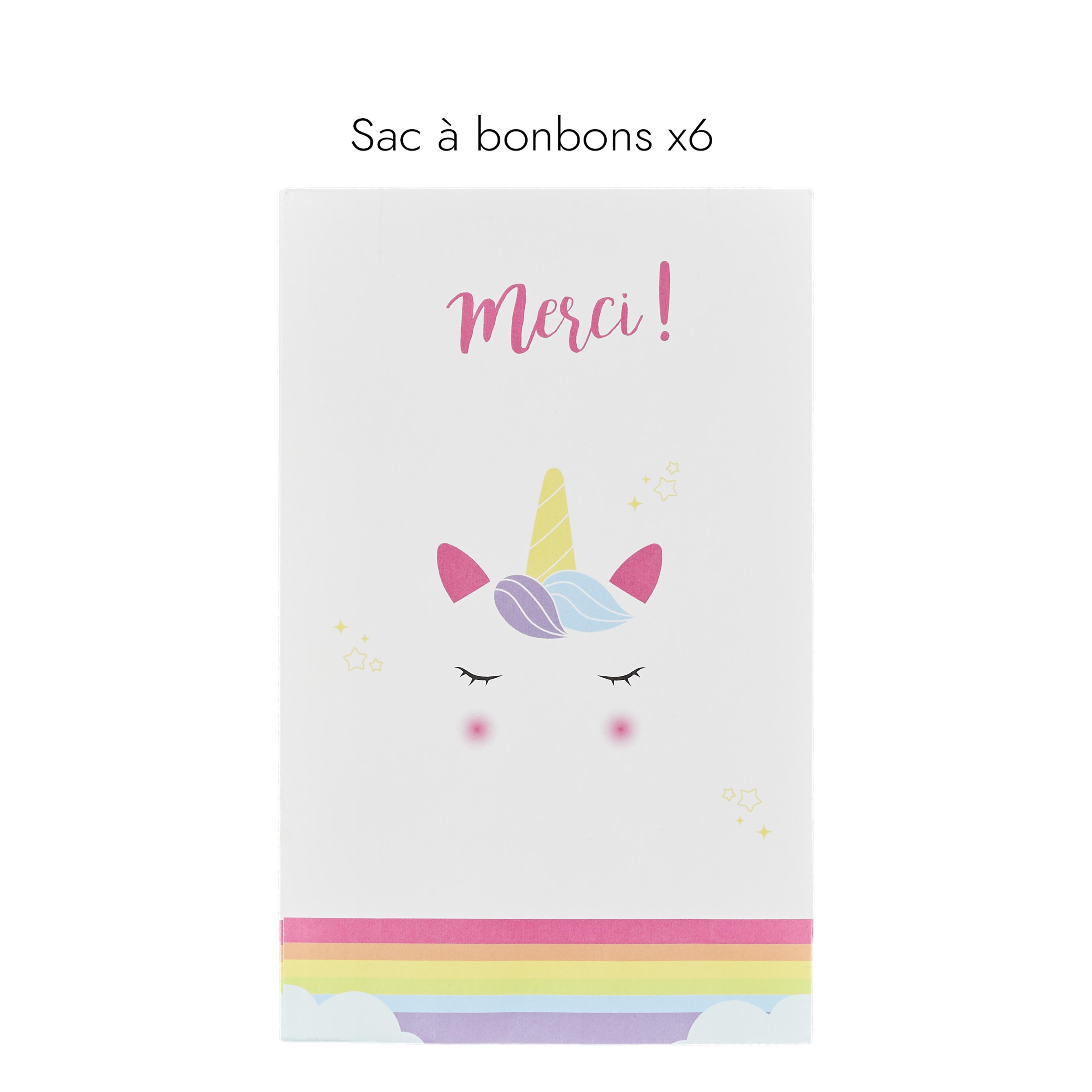 BOITE ANNIVERSAIRE LICORNE 53 PIECES