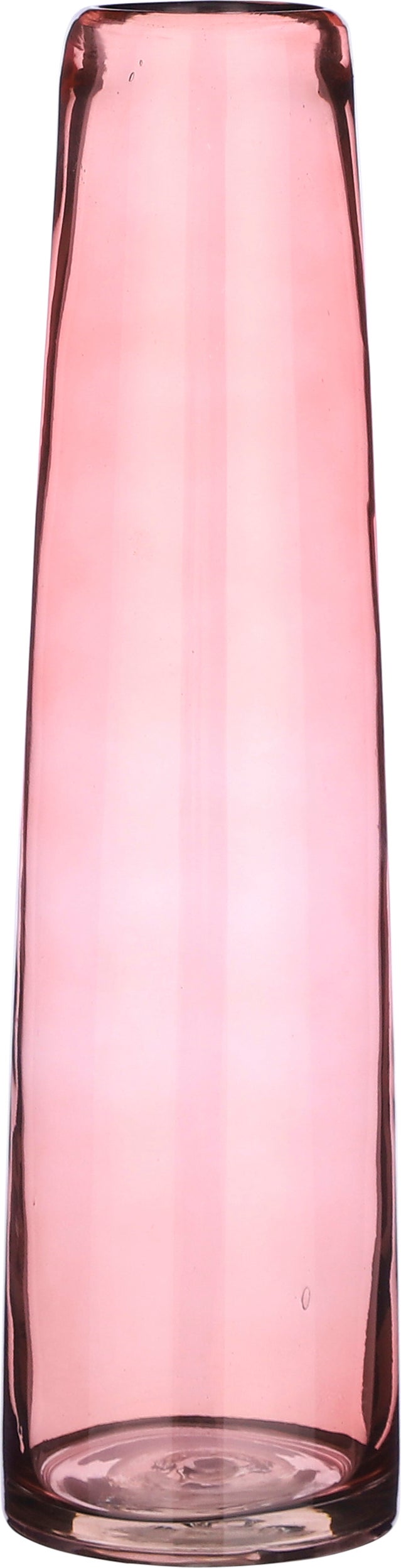 House of Seasons vaas roze D 10 H 37,5 cm