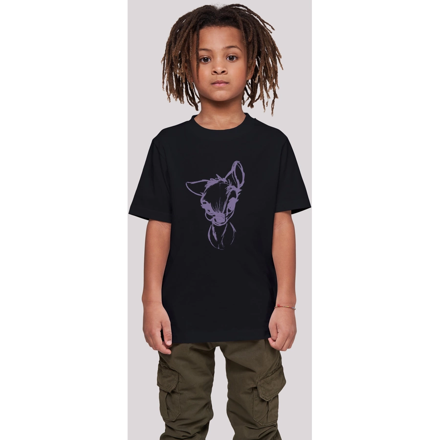 F4NT4STIC T-Shirt  Bambi Mood schwarz