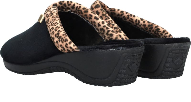 Belizia Pantoffels Zwart Dames