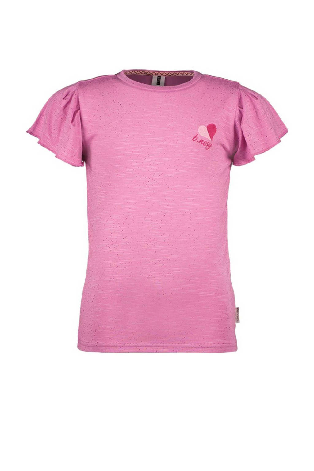 B.Nosy T-shirt felroze