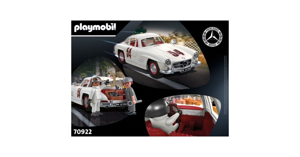 PLAYMOBILFamous cars - Mercedes-Benz 300 SL Constructiespeelgoed  (70922)