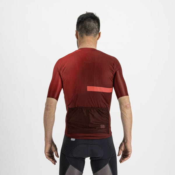 Maillot vélo SPORTFUL BOMBER JERSEY CAYENNA RED POMPELMO