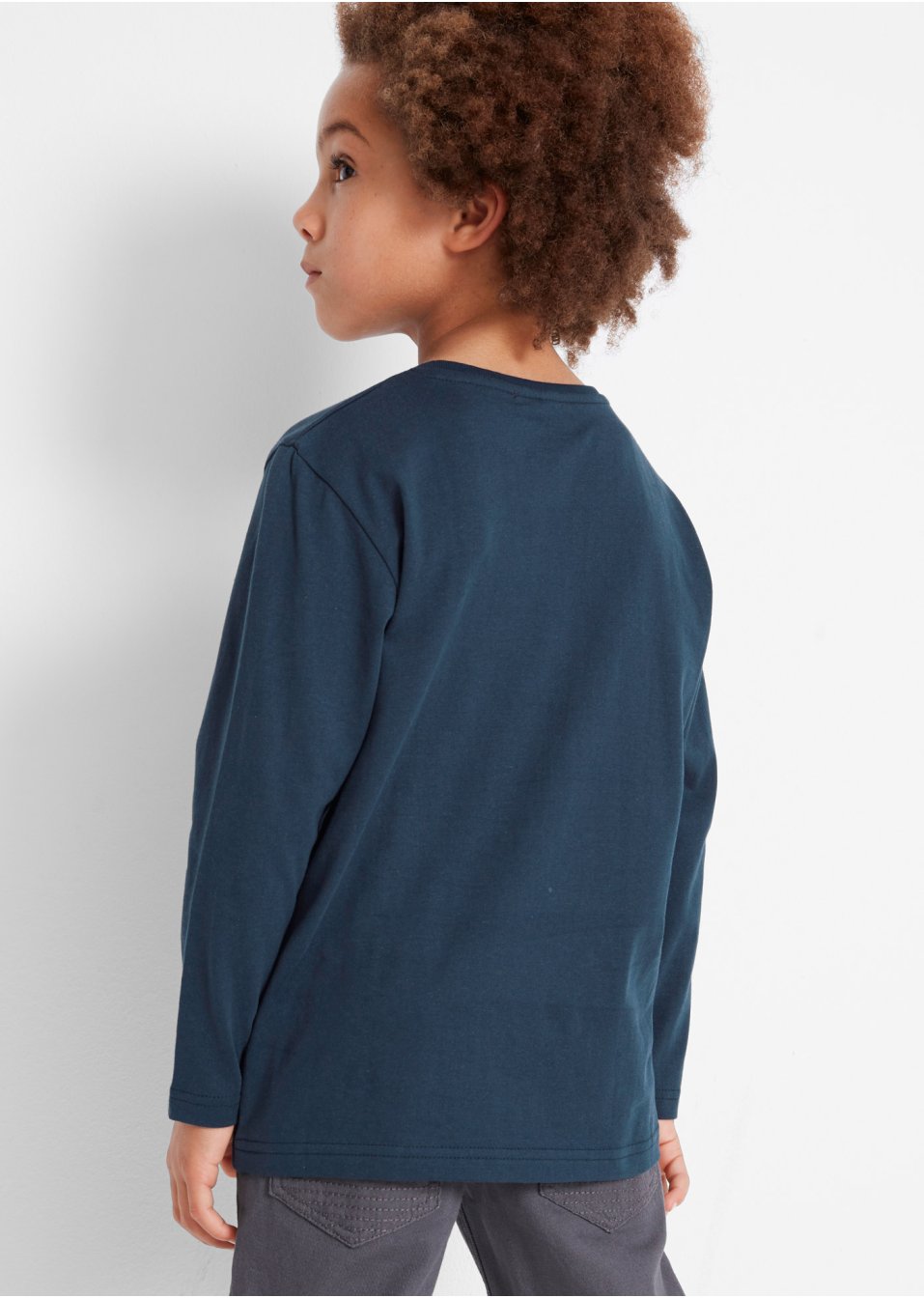 T-shirt manches longues garçon coton
