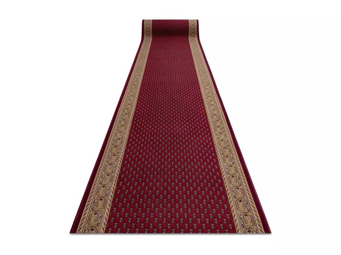 TAPIS DE COULOIR ANTIDÉRAPANT INCA bordeaux 100x890 cm